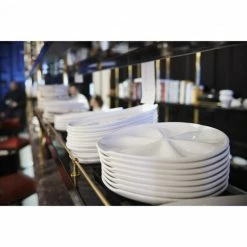 Le moins cher ???? Assiette à Huîtres Blanche 26 x 24 cm Impulse Revol ???? -Boutique Luigi Bormioli assiette a huitres blanche 26 x 24 cm impulse revol 3