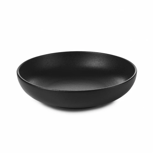 Assiette Creuse Porcelaine Noire 17 cm Adélie Revol Remise ???? Assiette Creuse Porcelaine Noire 17 cm Adélie Revol ???? -Boutique Luigi Bormioli assiette creuse porcelaine noire 17 cm adelie revol