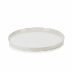 Budget ???? Assiette Plate Porcelaine Ivoire 22 cm Adélie Revol ????