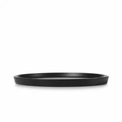 Meilleure vente ???? Assiette Plate Porcelaine Noire 24 cm Adélie Revol ???? -Boutique Luigi Bormioli assiette plate porcelaine noire 24 cm adelie revol 2