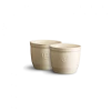 Nouveau ???? Set de 2 Ramequins en Céramique N°8 cm Argile Emile Henry ????