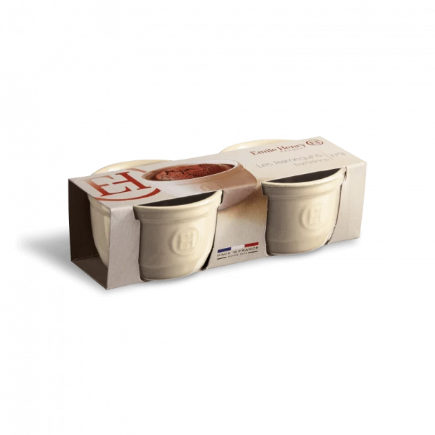 Set de 2 Ramequins en Céramique N°9 cm Argile Emile Henry Nouveau ???? Set de 2 Ramequins en Céramique N°9 cm Argile Emile Henry ???? -Boutique Luigi Bormioli set de 2 ramequins en ceramique o 9 cm argile emile henry 1