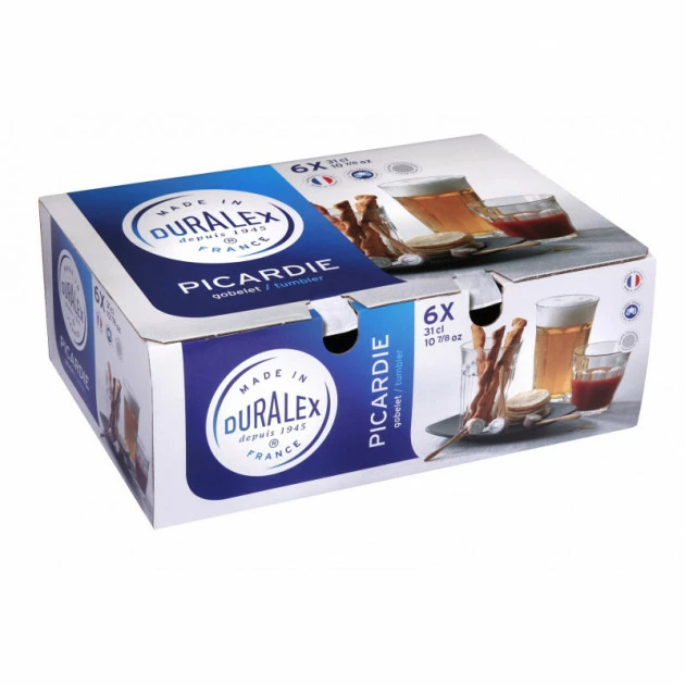 Verres Picardie 31 cl (x6) Duralex Nouveau ???? Verres Picardie 31 cl (x6) Duralex ???? -Boutique Luigi Bormioli verres picardie 31 cl x6 duralex 1